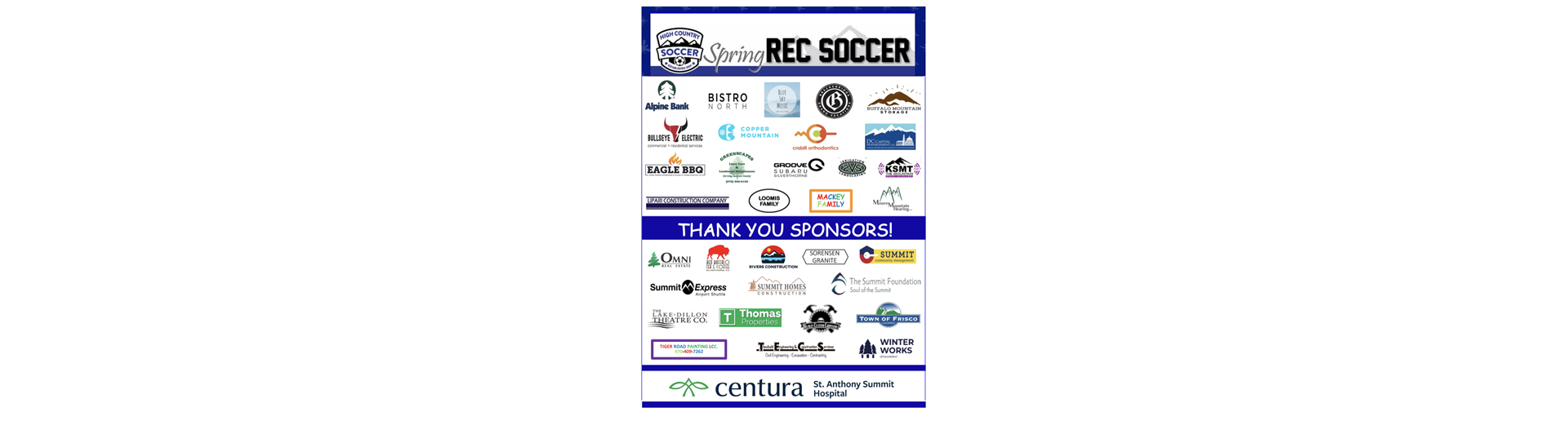 2022/23 HCSA Rec Sponsors!