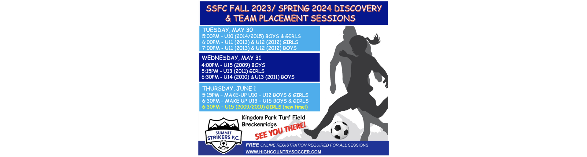 2023/24 SSFC Discovery Sessions!